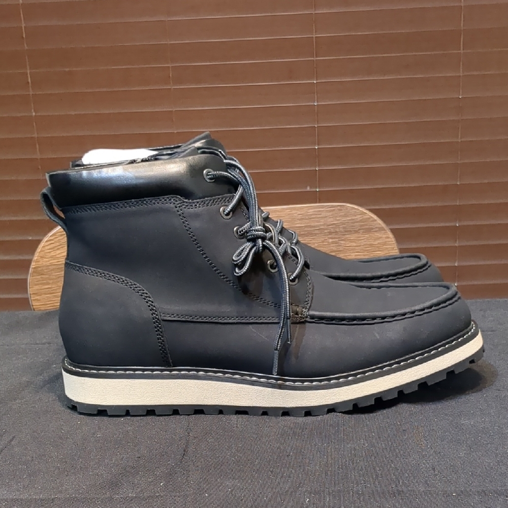 Bruno Marc Moc Toe Boots